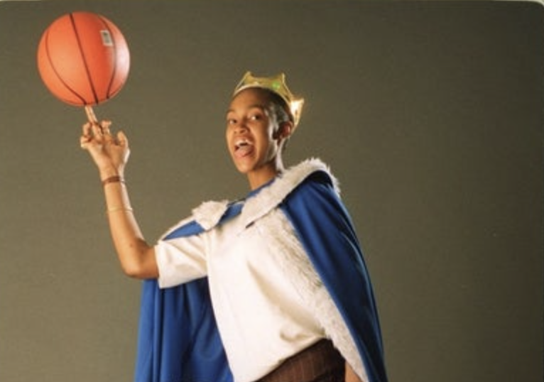 Deanna Nolan in high school.